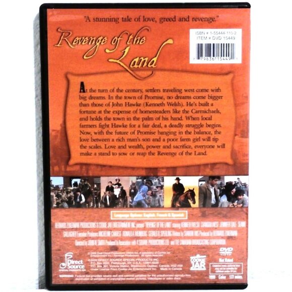 REVENGE OF THE LAND DVD Kenneth Welsh, Chandra West, Seann Gallagher - Picture 2 of 5